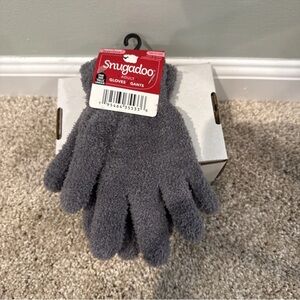 brand new snugadoo winter gloves gray new with tag soft